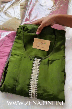 Embroidered Straight Kurta With Trousers & Duppatta