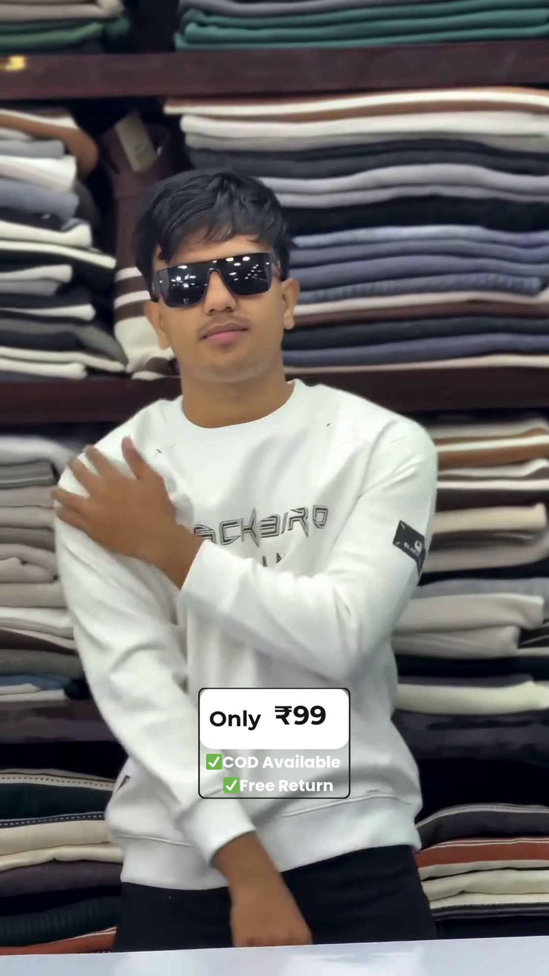Men Full Sleeve Graphic Print Sweatshirt