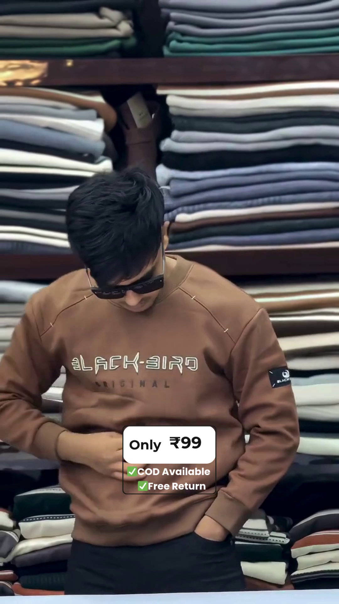 Men Full Sleeve Graphic Print Sweatshirt - Image 9