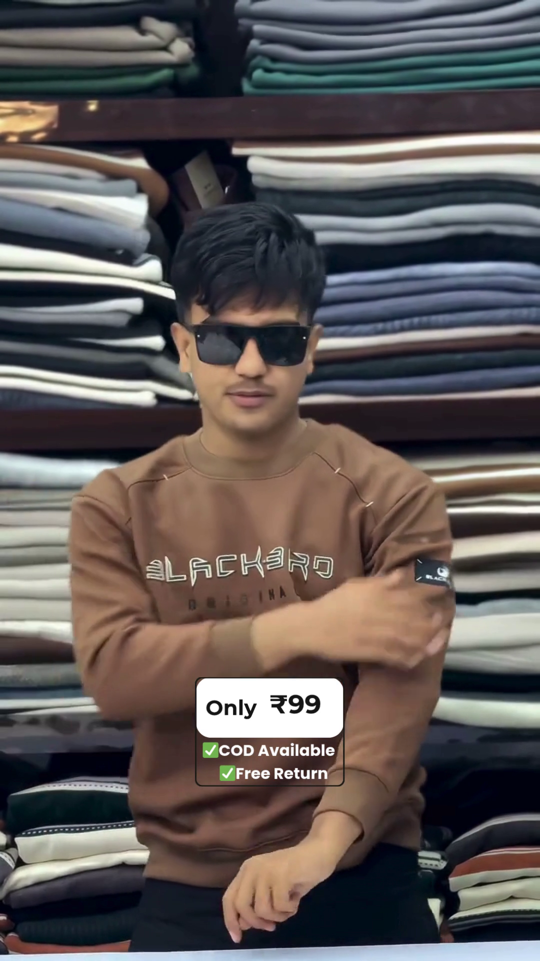 Men Full Sleeve Graphic Print Sweatshirt - Image 8