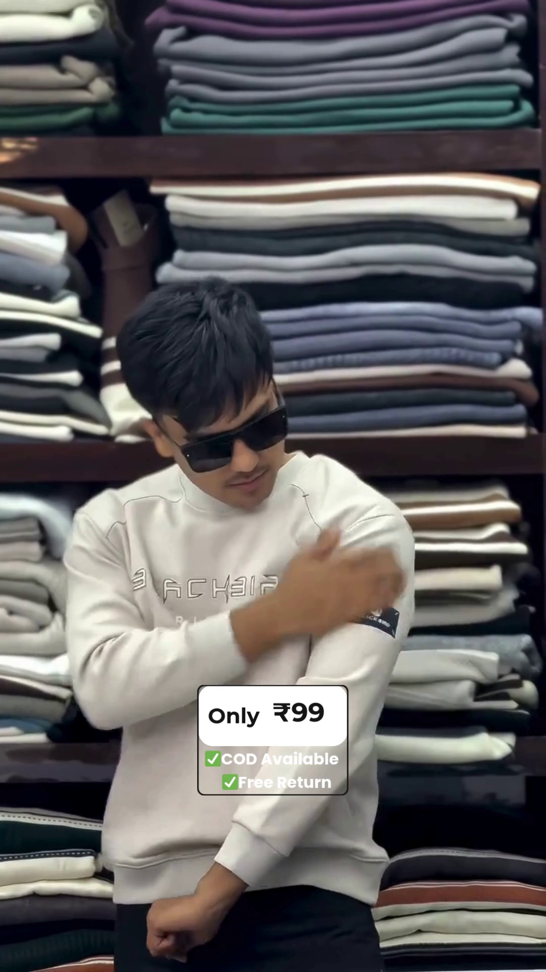 Men Full Sleeve Graphic Print Sweatshirt - Image 6