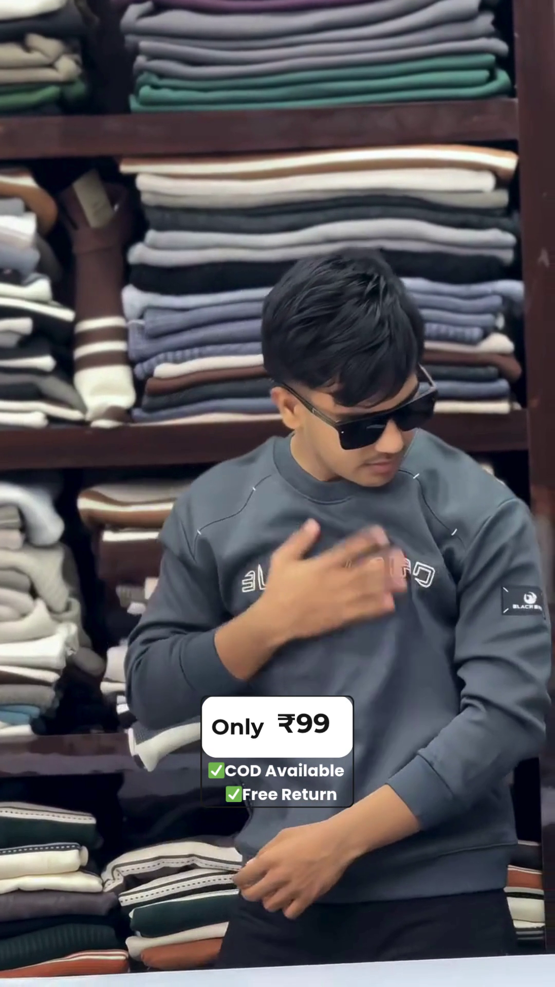 Men Full Sleeve Graphic Print Sweatshirt - Image 5