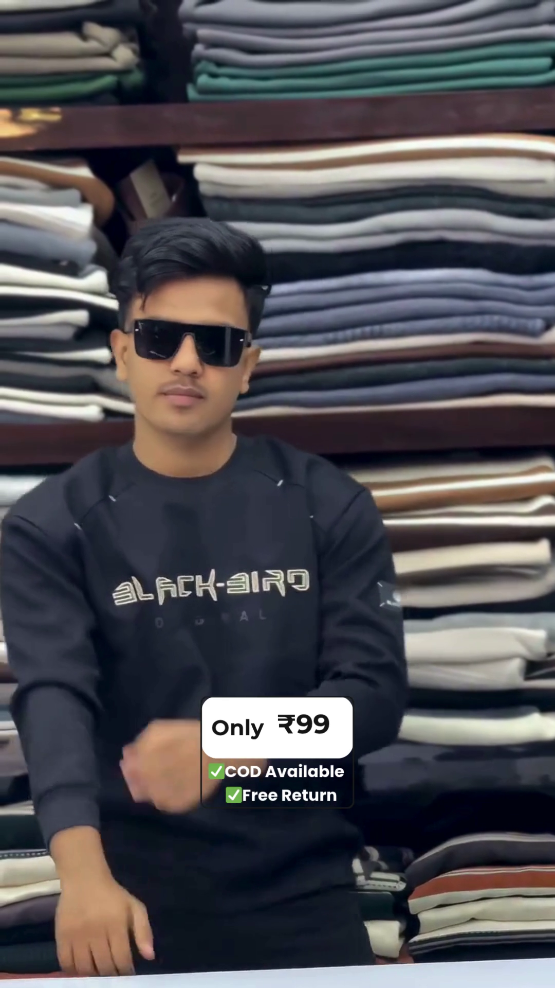 Men Full Sleeve Graphic Print Sweatshirt - Image 3