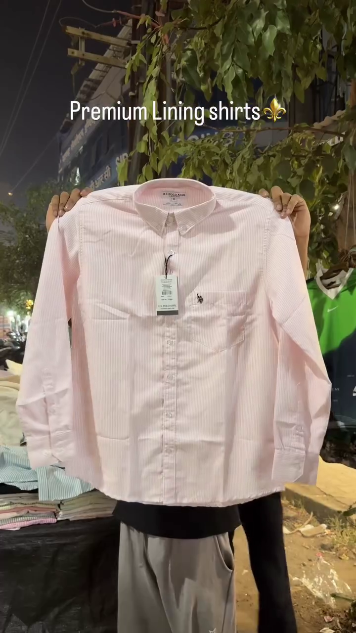 Slim Fit Striped Full Sleeves Casual Shirt - Image 7