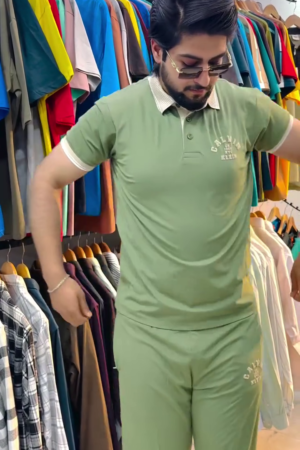 Men Polo Collar T-shirt