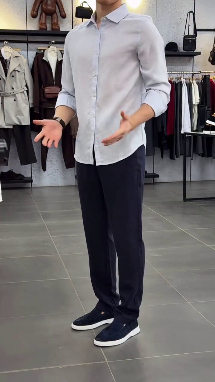 Men Spread Collar Comfort Casual Regular Fit Shirt - Image 11