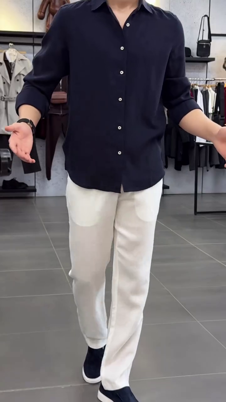 Men Spread Collar Comfort Casual Regular Fit Shirt - Image 9
