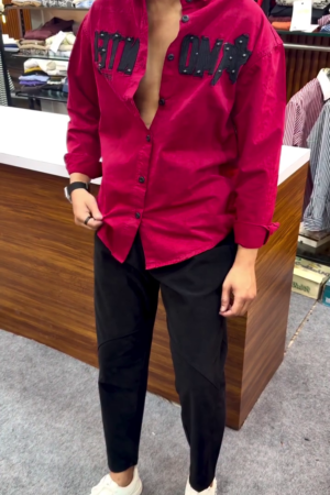 Cotton Original Fit Spread Collar Shirt