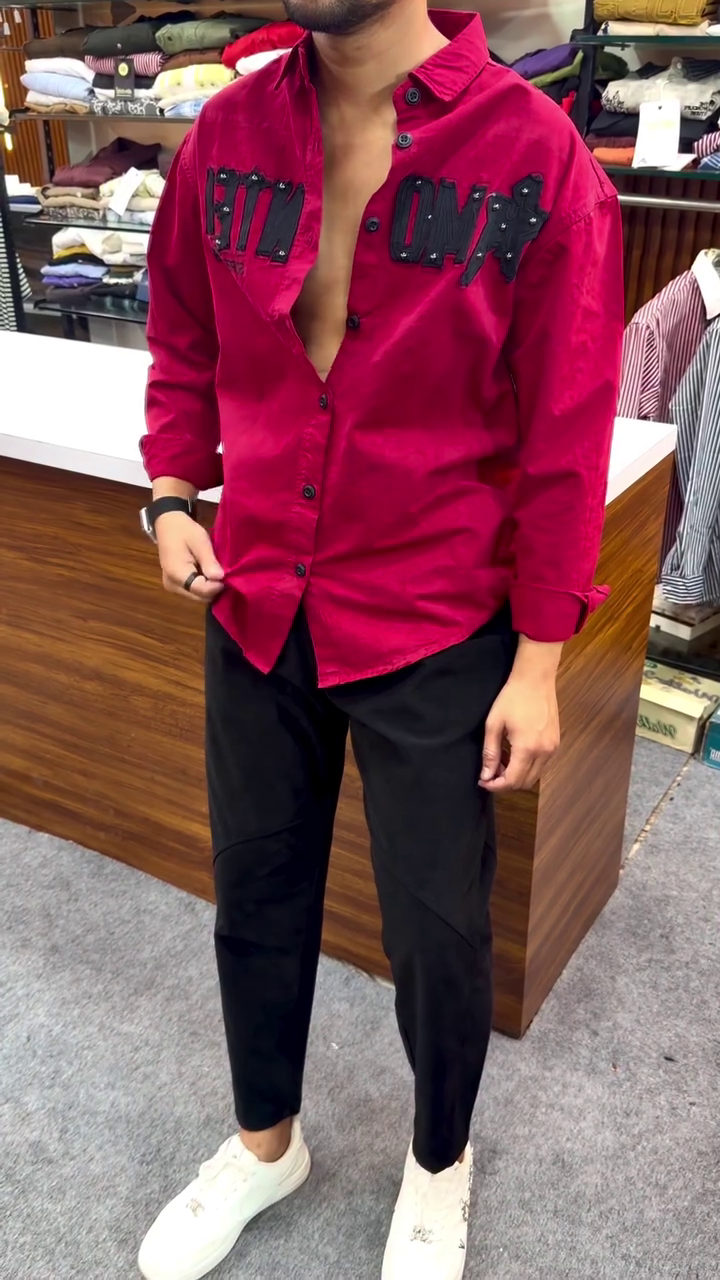 Cotton Original Fit Spread Collar Shirt
