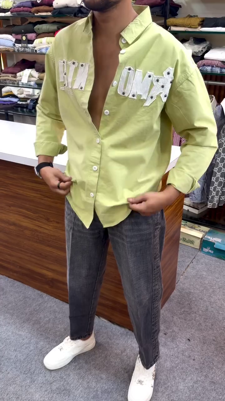 Cotton Original Fit Spread Collar Shirt - Image 5