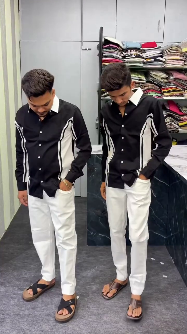 Men Maroon & White Multi Stripes Slim Fit Pure Cotton Casual Shirt - Image 10
