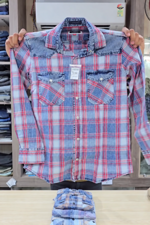 Men’s Stylish Checked Shirt